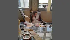 آخرین وضعیت خانه اکبر رادی که در جنگ ۱۲ روزه نیمهویران شد