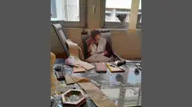 آخرین وضعیت خانه اکبر رادی که در جنگ ۱۲ روزه نیمه‌ویران شد