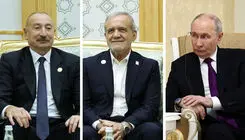 تاکید بر گسترش همکاری ها در نشست سه جانبه ایران روسیه و آذربایجان