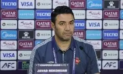 نکونام: می‌خواهیم شروع خوبی در مسابقات داشته باشیم