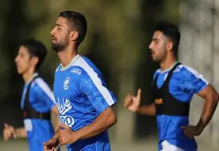 پوستر باشگاه استقلال برای دیدار با گل گهر 