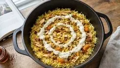 طرز تهیه شاه پلو با مرغ خوشمزه‌ترین پلو مخلوط ایرانی