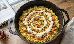 طرز تهیه شاه پلو با مرغ خوشمزه‌ترین پلو مخلوط ایرانی