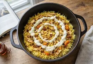 طرز تهیه شاه پلو با مرغ خوشمزه‌ترین پلو مخلوط ایرانی