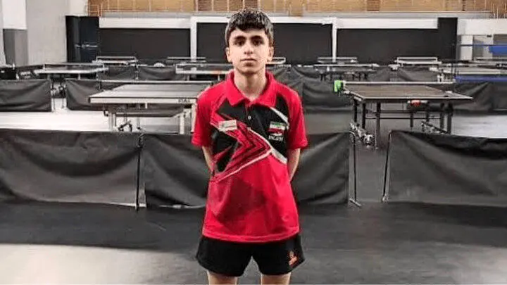 اعزام پینگ‌پنگ‌باز فارسی به رقابت‌های قهرمانی نوجوانان جهان