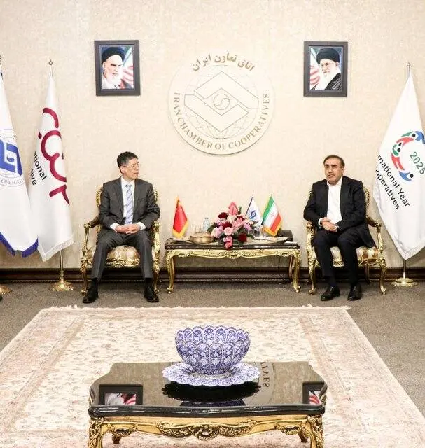 برگزاری نشست رئیس اتاق تعاون ایران با سفیر کشور چین در ایران