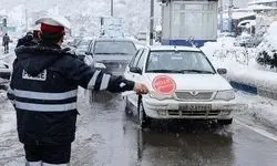 هشدار پلیس برای سفرهای زمستانی بدون تجهیزات ایمنی