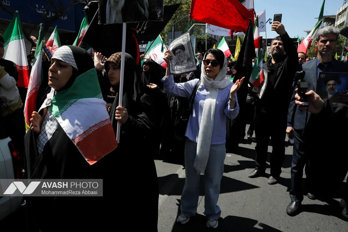مراسم اربعین رهبر شهید انقلاب در تهران