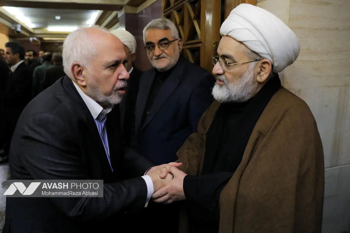 مراسم ترحیم اشرف بروجردی