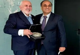 دیدار سفیر پاکستان در تهران با ظریف