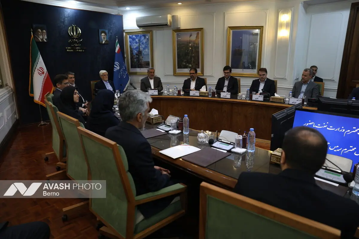 آیین معارفه حمید بورد سرپرست وزارت نفت با حضور معاون اول رئیس‌جمهور