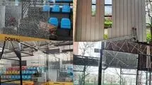 آسیب به زمین های پدل باشگاه انقلاب در پی حملات اسرائیل و آمریکا  
