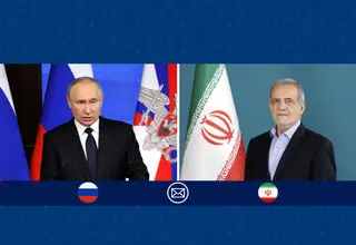 پیام ولادیمیر پوتین به مسعود پزشکیان 