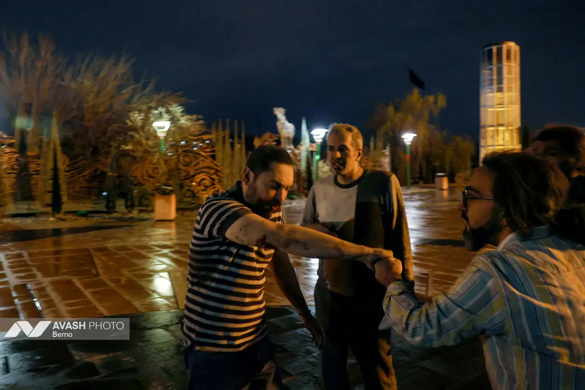 حمله موشکی آمریکایی - صهیونیستی به مناطقی از شمال تهران