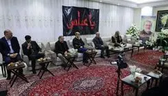 دیدار رئیس سازمان صداوسیما با خانواده شهید لاریجانی