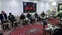 دیدار رئیس سازمان صداوسیما با خانواده شهید لاریجانی