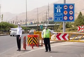 ترافیک سنگین در آزادراه قزوین - تهران؛ هم‌اکنون
