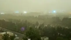 شروع طوفان هولناک در تهران