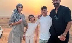 غوغای دختر علیرضا بیرانوند در برنامه قیاسی/ بارانا خواننده شد/ فیلم