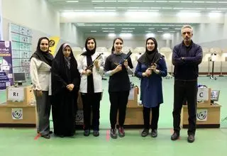 لیگ برتر تپانچه زنان؛ واره هرمزگان قهرمان شد