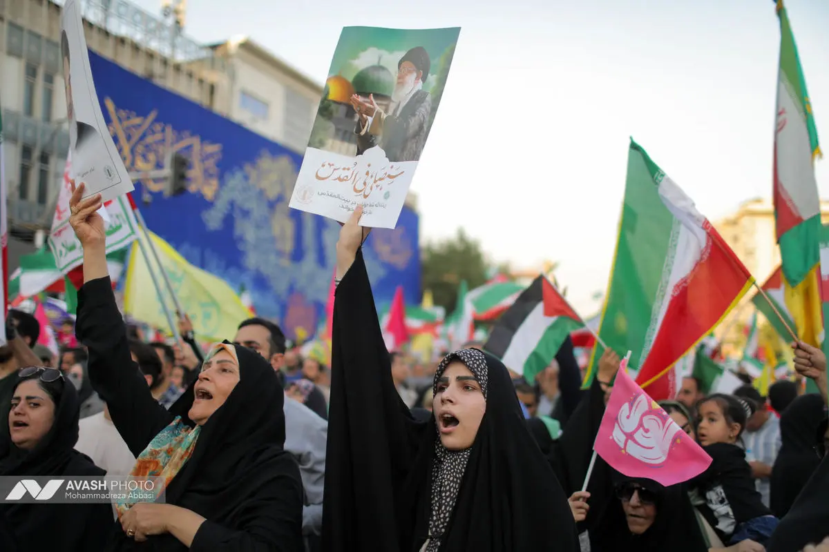 راهپیمایی کیلومتری غدیر در تهران