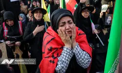 مراسم تشییع پیکر مطهر رهبر شهید انقلاب در تهران - ۱