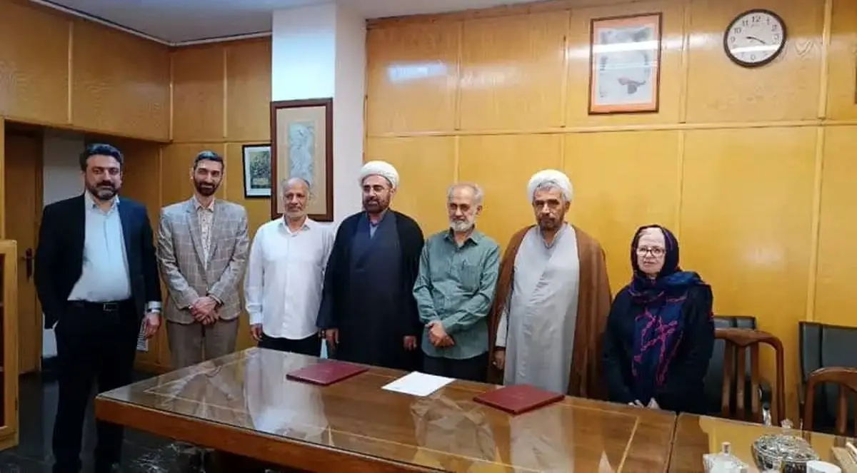 امضای تفاهمنامه میان مرکز نور و مؤسسه لغت دهخدا