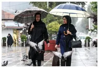 رگبار باران و رعدوبرق شدید در کمین ۱۵ استان