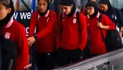 تصاویر دختران ایران در فرودگاه کوالالامپور