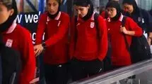 تصاویر دختران ایران در فرودگاه کوالالامپور