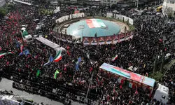مراسم تشییع پیکر مطهر تعدادی از سرداران و فرماندهان، دانشمندان هسته‌ای
