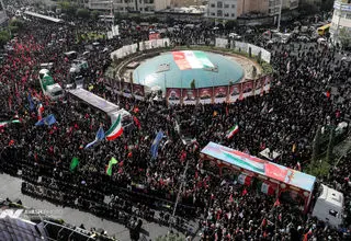 مراسم تشییع پیکر مطهر تعدادی از سرداران و فرماندهان، دانشمندان هسته‌ای
