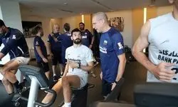 پیاتزا ناظر تمرینات بدنسازی ملی‌پوشان