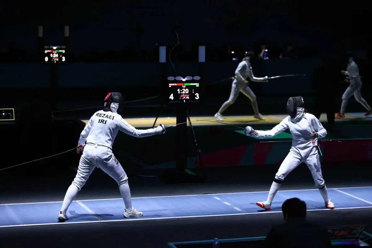 ریحانه رضایی با وجود شکست راهی دور بعدی شد