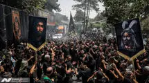 مراسم عزاداری ظهر عاشورا در محله سیزده آبان