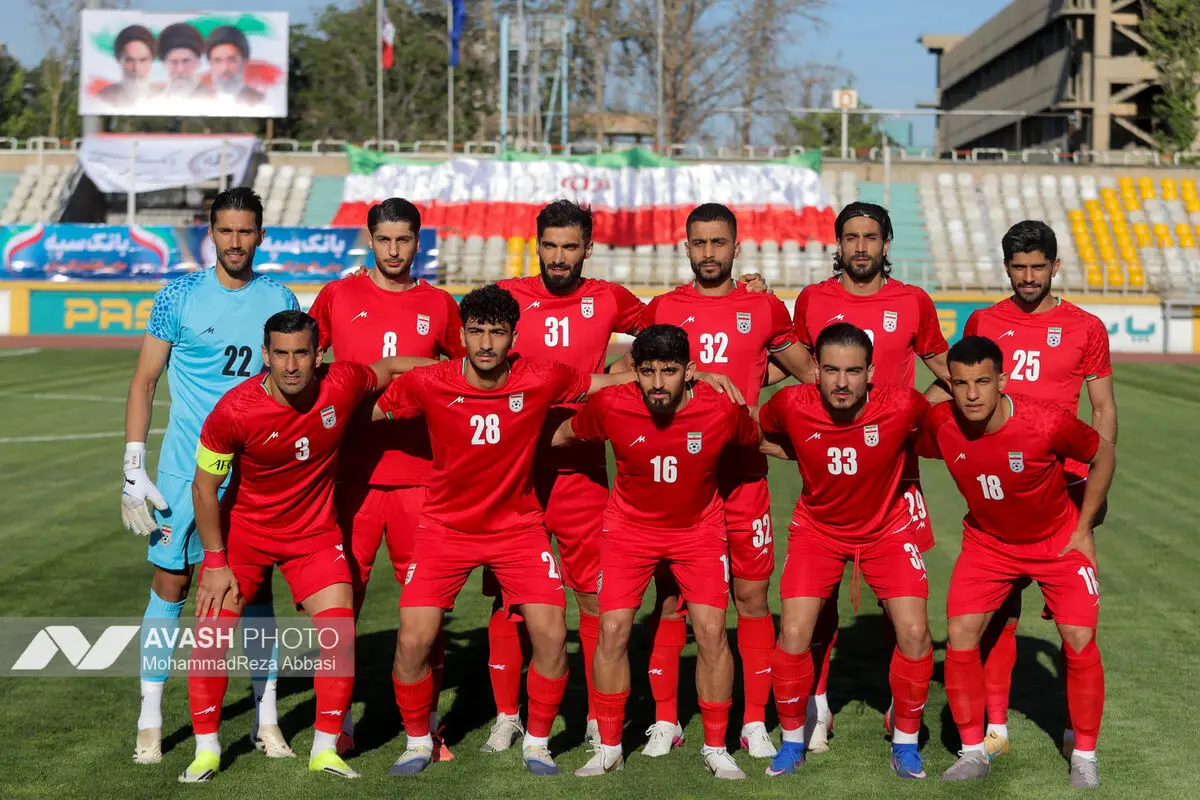 بازی دوستانه درون تیمی تیم ملی فوتبال ایران