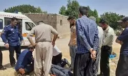 نگهبان ۵۰ ساله در استخر ذخیره آب کشاورزی قروه جان باخت