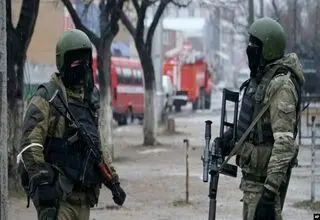 حمله تروریستی به یک مقر پلیس در روسیه