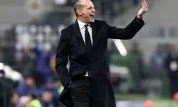 ناراحتی آلگری بعد از باخت میلان مقابل لاتزیو