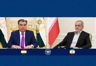 قدردانی پزشکیان از ابراز همدردی رئیس‌جمهور تاجیکستان در پی شهادت رهبر شهید