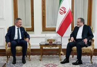 دیدار خداحافظی سفیر آلمان با عراقچی