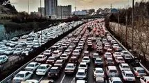 رانندگی جنون‌آمیز در اتوبان‌های تهران