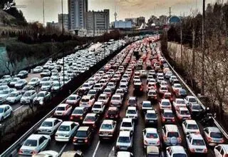 رانندگی جنون‌آمیز در اتوبان‌های تهران