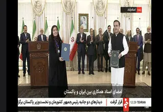 امضای 12 سند همکاری میان ایران و پاکستان در حوزه‌های مختلف