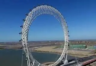 بزرگترین چرخ فلک بدون چرخ‌دنده جهان