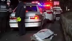 مرگ دلخراش یک عابر پیاده در بزرگراه آزادگان تهران