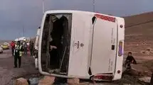 یک کشته و ۱۰ مصدوم در «تصادف اتوبوس با کوه»