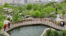 عکس/ منظره جالب از اولین پارک تهران در دوران ناصرالدین شاه
