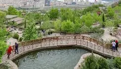 عکس/ منظره جالب از اولین پارک تهران در دوران ناصرالدین شاه