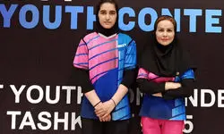 پینگ‌پنگ‌بازان ایران به مرحله حذفی کانتندر جوانان ازبکستان صعود کردند